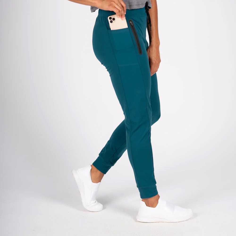 059EA.- Endeavor Athletic The Movement Jogger - Deep Teal. Size XS